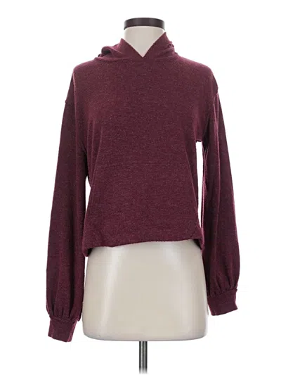 Pre-owned 1.state Turtleneck Sweater In Burgundy