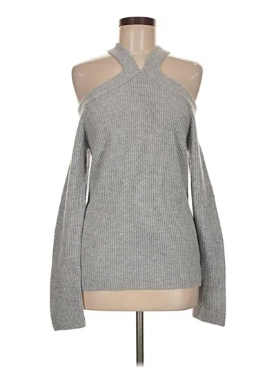 Pre-owned 1.state Turtleneck Sweater In Gray