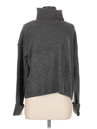 Pre-owned 1.state Turtleneck Sweater In Gray