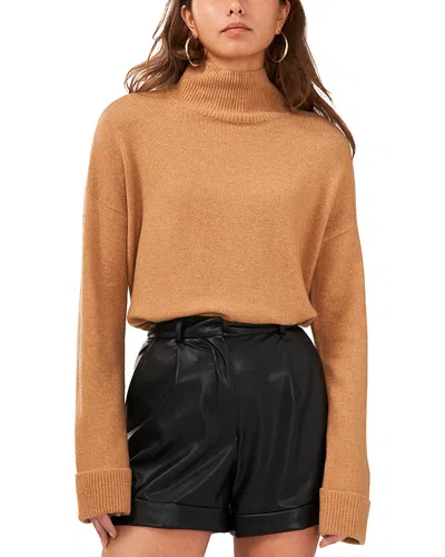 1.state Turtleneck Sweater In Wild Oak