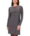 1.state Metallic Dress In Rich Black