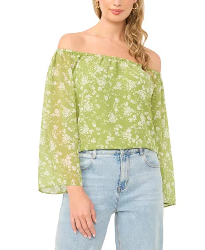 1.state Women's Off The Shoulder Long-sleeve Top In Multi