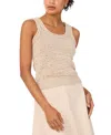 1.state Roll Neck Tank Top