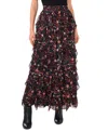 1.state Corkscrew Skirt In Rich Black