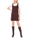1.state Women's Sleeveless Short Shift Dress In Brown