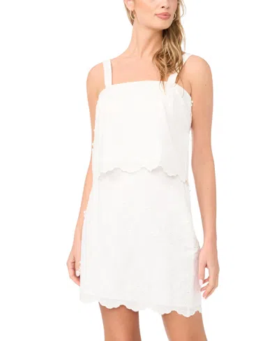 1.state Simple Tank Top In White