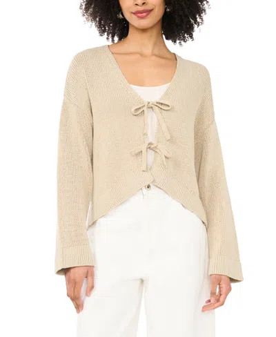 1.STATE WOMEN'S TIE-FRONT LONG-SLEEVE CARDIGAN
