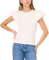 1.state Women's Tulip-sleeve T-shirt In Ultra White