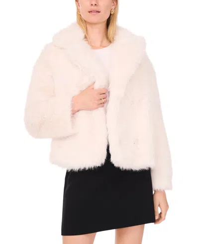 1.state Women's V-neck Long Sleeve Jacket In White