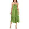 1.state Women's Beaded Halter Midi Dress In Multi
