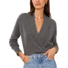 1.state Cross Front Long Sleeve Sweater In Multi