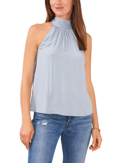 1.state Womens Textured Rayon Halter Top In Multi