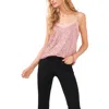 1.state Womens V-neck Sequined Tank Top In Multi