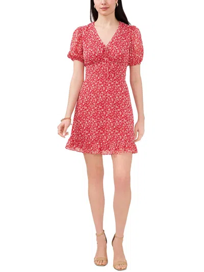 1.state Womens Wedding Mini Fit & Flare Dress In Pink