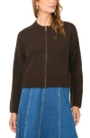 1.state Zip Bomber Jacket In Brown