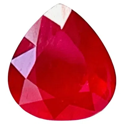 Pre-owned 1stdibs 1.00 Ct Aigs Certificate Unheated Ruby Pigeon Blood Color Eye Clean No Heat In Multi