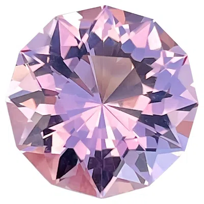 Pre-owned 1stdibs 14.82 Ct Natural Pink Morganite Brazil Gemstone Precision Cutting Clean Clarity