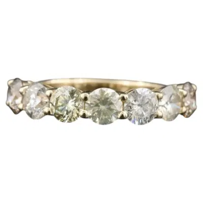Pre-owned 1stdibs 14k Gold 3.02 Ctw Fancy Diamond Ring With Igi Report In Multi