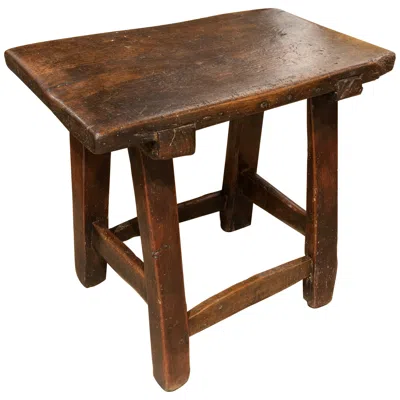 Pre-owned 1stdibs 18th Century Spanish Wooden Bench In Brown