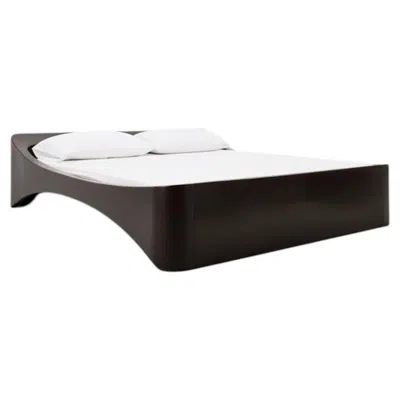Pre-owned 1stdibs 1970s Space Age Fiberglass Bed By Astarte, Italy - Restored Design In Black