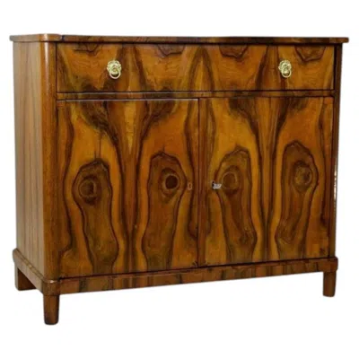 Pre-owned 1stdibs 19th Century Biedermeier Walnut Commode/ Trumeau/ Dresser - Austria Circa 1840 In Brown