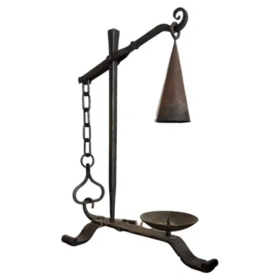 Pre-owned 1stdibs 19th Century French Candleholder In Black