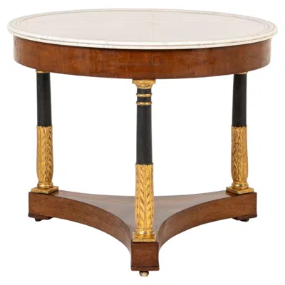 Pre-owned 1stdibs 19th Century French Empire Period Guéridon In Brown