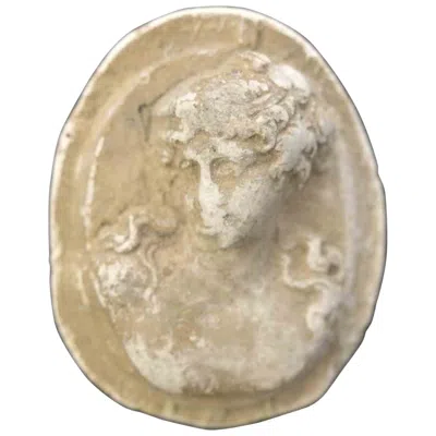 Pre-owned 1stdibs 19th Century Neoclassical Cameo Intaglio, Metal, Italy, Good Condition In Sand