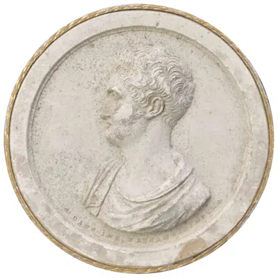 Pre-owned 1stdibs 19th Century Neoclassical Cameo Intaglio, Metal, Italy, Good Condition In Sand