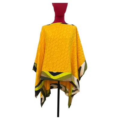 Pre-owned 1stdibs 2023 Resort Emilio Pucci Cape In Orange