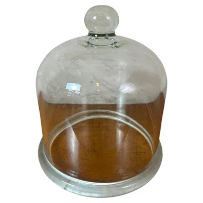 Pre-owned 1stdibs 20th Century French Laboratory Blown Glass Bell, 1940s In Transparent
