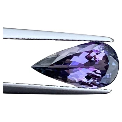 Pre-owned 1stdibs 2.50 Carat Natural Loose Tanzanite Tear/pear Shape Gemstone For Jewelry Making In Multi