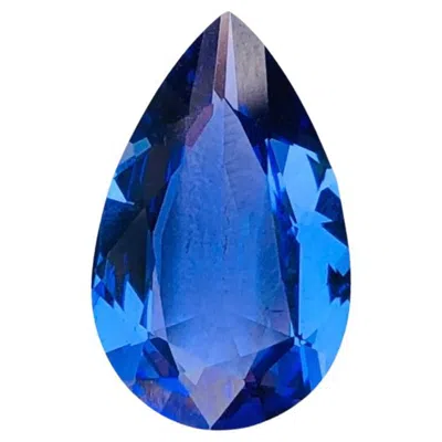 Pre-owned 1stdibs 5.32 Ct Aig Certificate Natural Tanzanite Unheated Blue Color Eye Clean