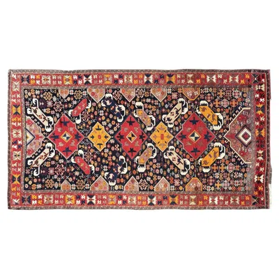 Pre-owned 1stdibs 5x9 Antique Caucasian Shirvan Fine Weave 152cm X 257cm C. 1890 In Brown