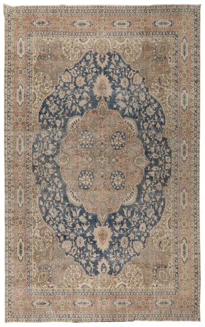 Pre-owned 1stdibs 9.2x13 Ft Fine Vintage Turkish Wool Rug, Traditional Handknotted Large Carpet In Brown