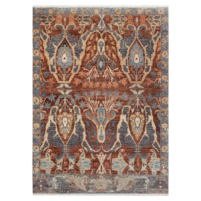 Pre-owned 1stdibs 9x12 Rust Brown Vintage Oushak Hand Knotted Wool Area Rug ( Jc - 15926 )