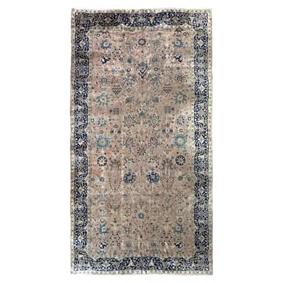 Pre-owned 1stdibs 9x17 Antique Turkish Oushak Rug Mogul Elements Fine Sivas 264cm X 528cm C.1870 In Gray