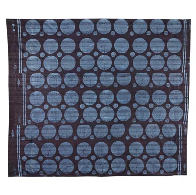 Pre-owned 1stdibs Adire Eleko Yoruba Textile In Gray
