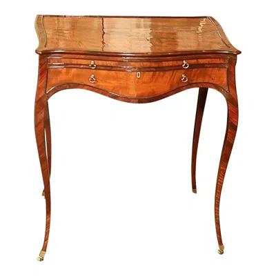 Pre-owned 1stdibs An Important George Iii Mahogany Writing Table In Brown