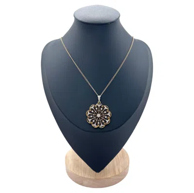 Pre-owned 1stdibs Antique 18ct Gold & Platinum, Edwardian Diamond Kaleidoscope Pendant In Multi