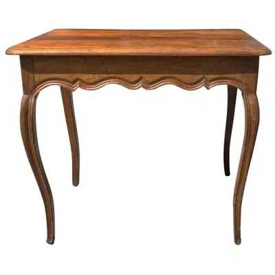 Pre-owned 1stdibs Antique Baroque Console Table, Solid Walnut, France, Circa 1840 In Brown