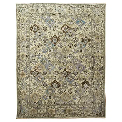 Pre-owned 1stdibs Antique Circa 1920 Tabriz Rug 9'1 X 12'1 In Brown