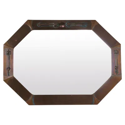 Pre-owned 1stdibs Antique English Mirror With Decorative Frame Early 1900s In Brown