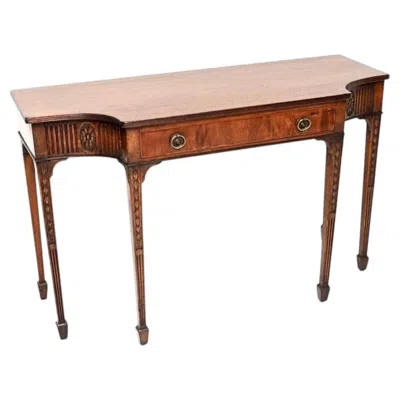 Pre-owned 1stdibs Antique Georgian Period Console Table In Brown