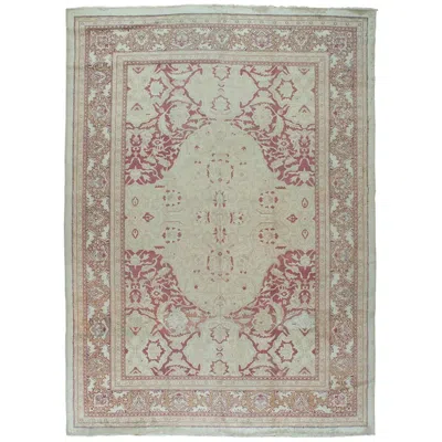 Pre-owned 1stdibs Antique Indo Agra Rug In Brown