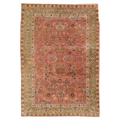 Pre-owned 1stdibs Antique Kum Kapi Silk Rug - Early 20th Century In Brown