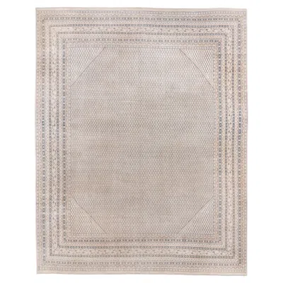 Pre-owned 1stdibs Antique Malayer Style Rug With Allover Herati Design In Sand