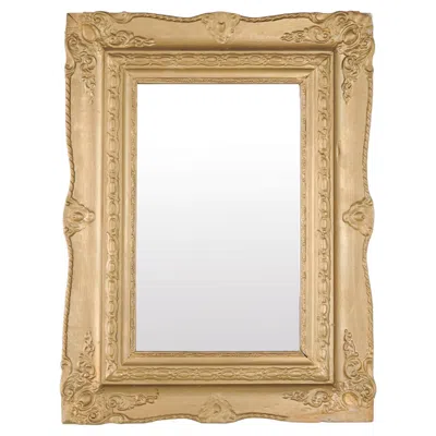 Pre-owned 1stdibs Antique Mirror With Gilded Frame 1890s In Sand
