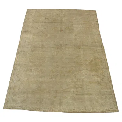 Pre-owned 1stdibs Antique Oushak Rug 11.10x7.7 In Brown