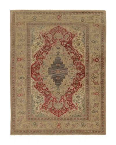 Pre-owned 1stdibs Antique Turkish Medallion Rug Stately Medallion & Ornate Vinery - Rug & Kilim In Brown